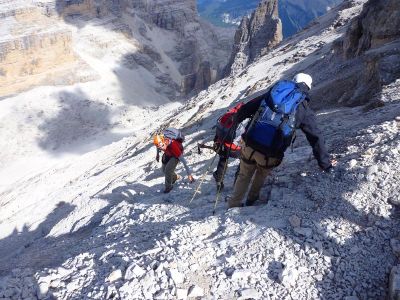 015-Abstieg von der Tofana di Rozes